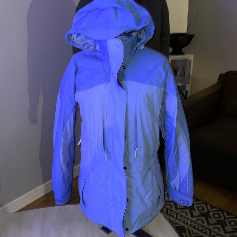 Double Lined Columbia Hooded Jacket